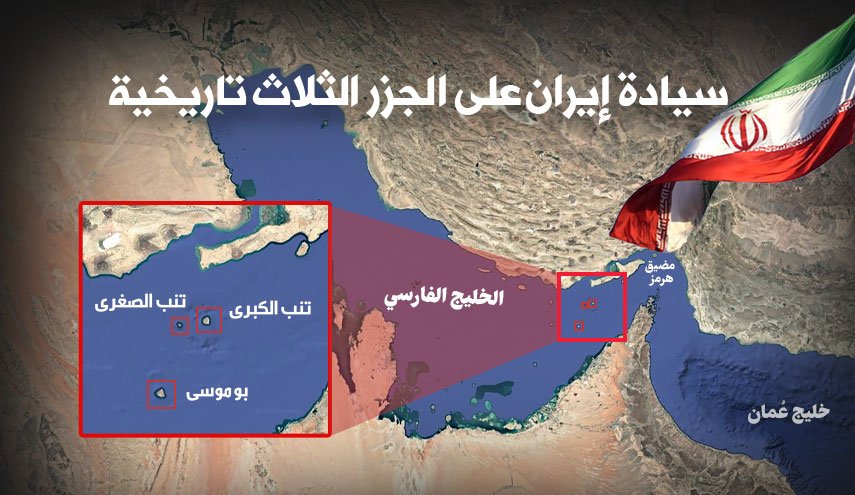 سيادة ايران على الجزر الثلاث تاريخية