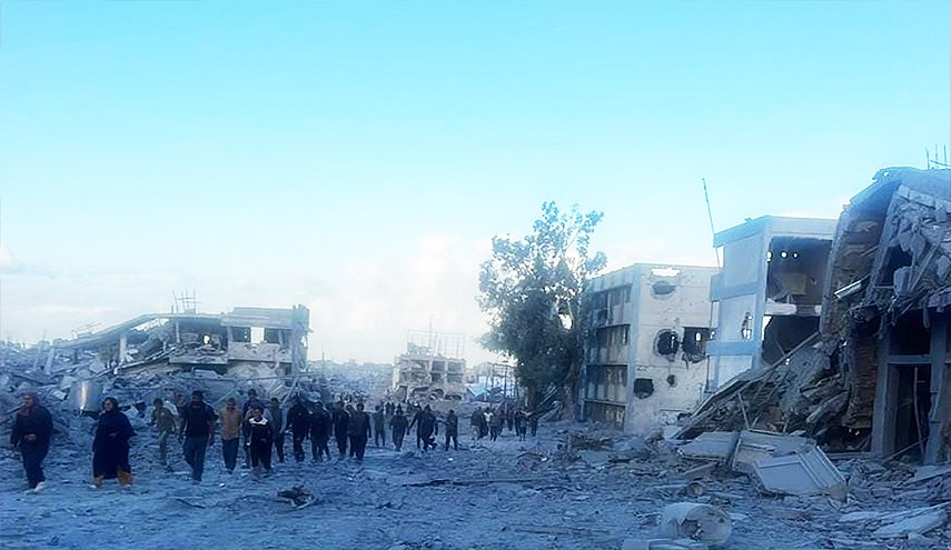 رغم بدء سريان وقف العدوان.. قصف مدفعي وغارات للإحتلال على غزة