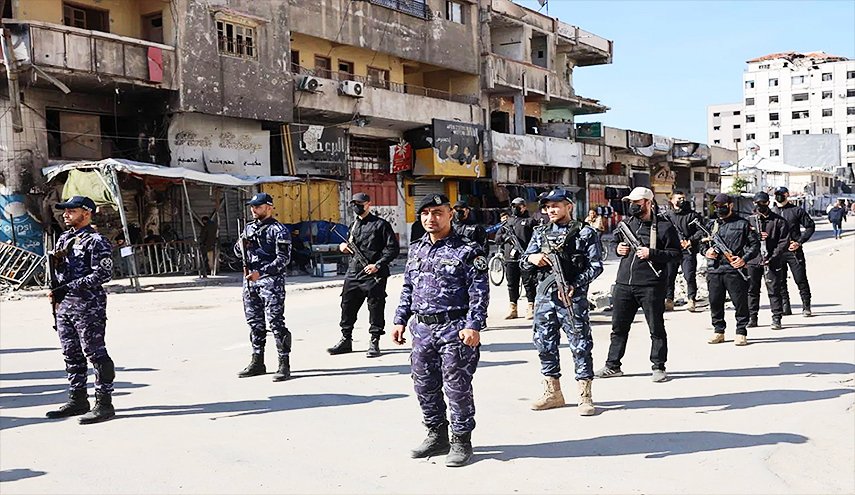 داخلية غزة وأمنها الوطني تبدأ إنتشارا لإعادة النظام بعد وقف العدوان