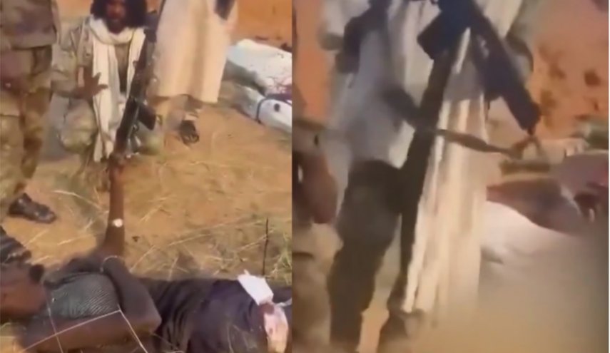 اعدامات بدم بارد.. جريح في الفاشر يتوسل لقاتله +صور
