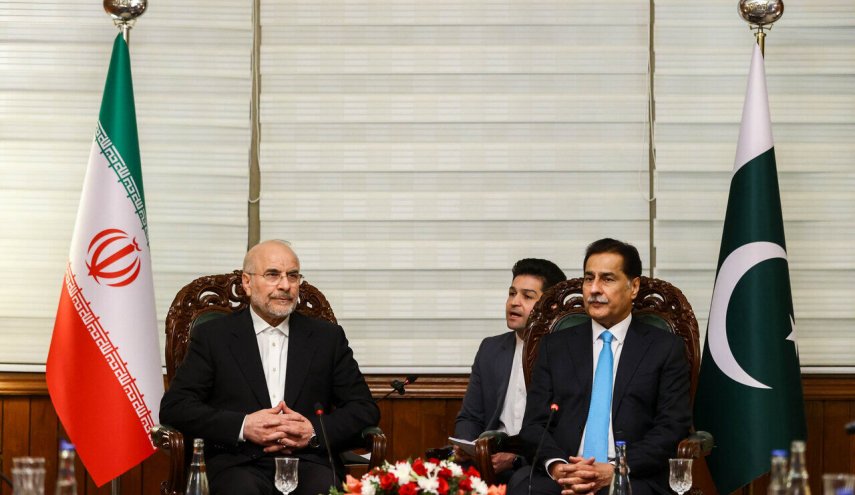قاليباف: توسيع العلاقات الاقتصادية، بين ايران وباكستان في الاولوية