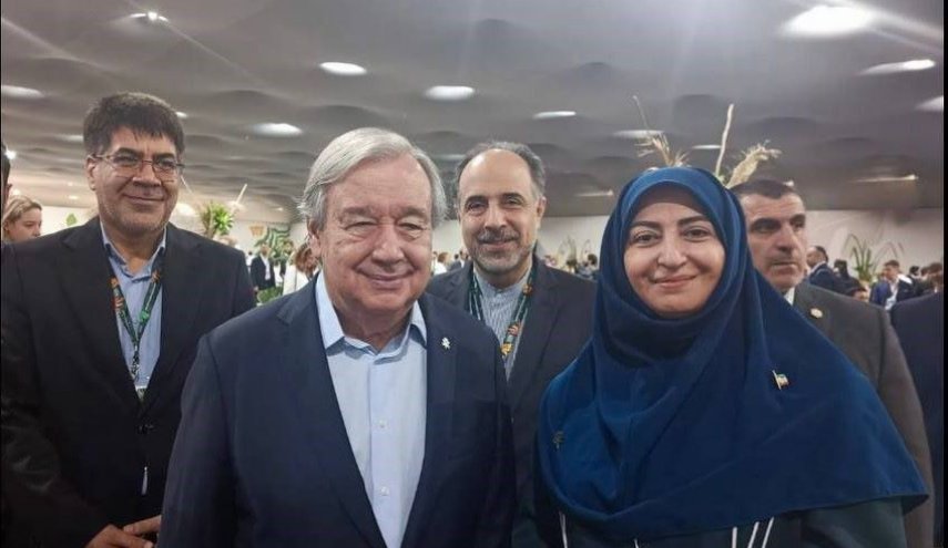 غوتريش: إيران تلعب دورا نشطا بمناقشات عالمية حول تغير المناخ