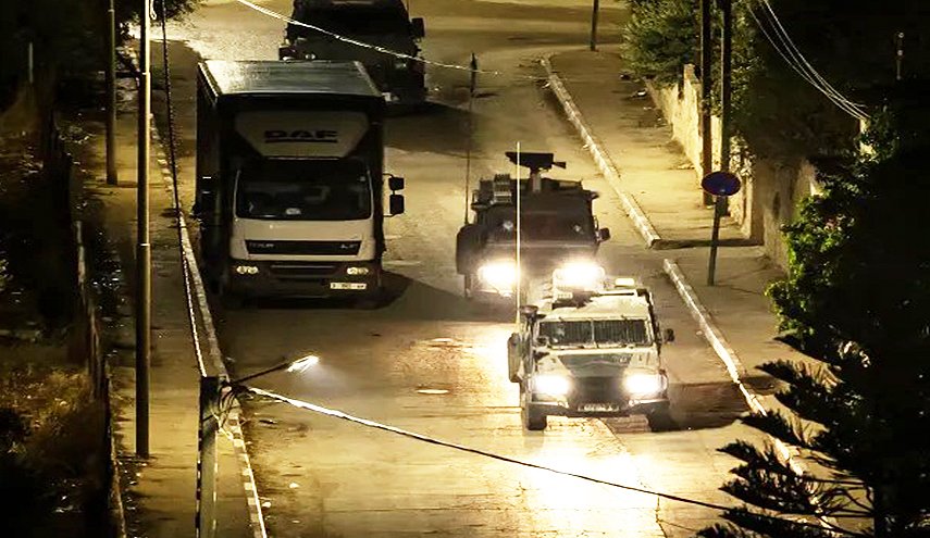 قوات الاحتلال تقتحم طوباس مجددا وتشن حملة دهم واعتقالات بالضفة