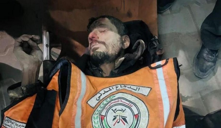 جراء العدوان الاسرائيلي.. استشهاد ضابط دفاع مدني شمال غزة
