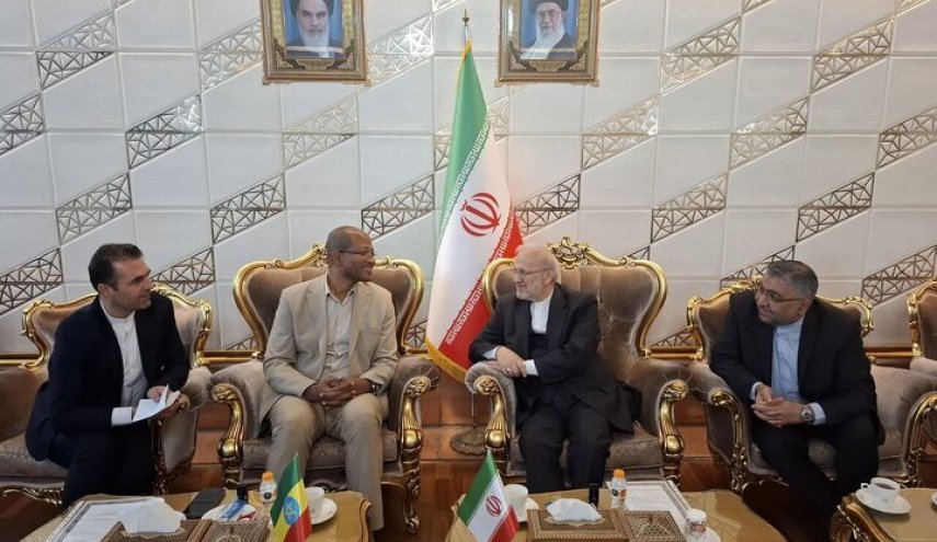 رئيس البرلمان الإثيوبي يصل إلى طهران