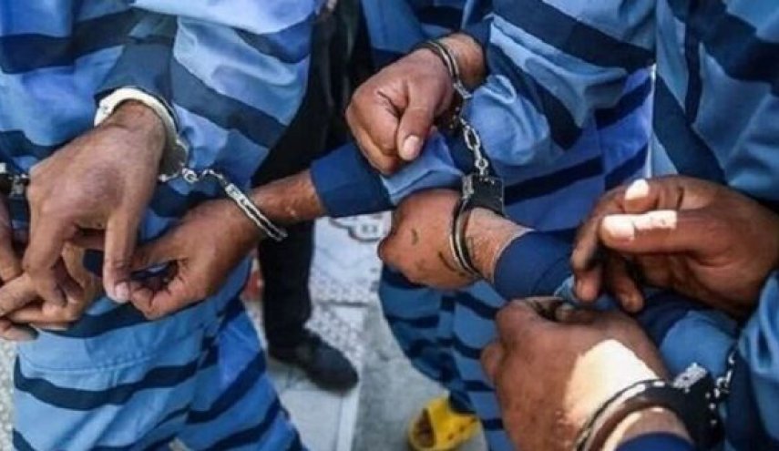 اعتقال قادة اعمال الشغب والعناصر الارهابية في محافظة همدان غرب ايران