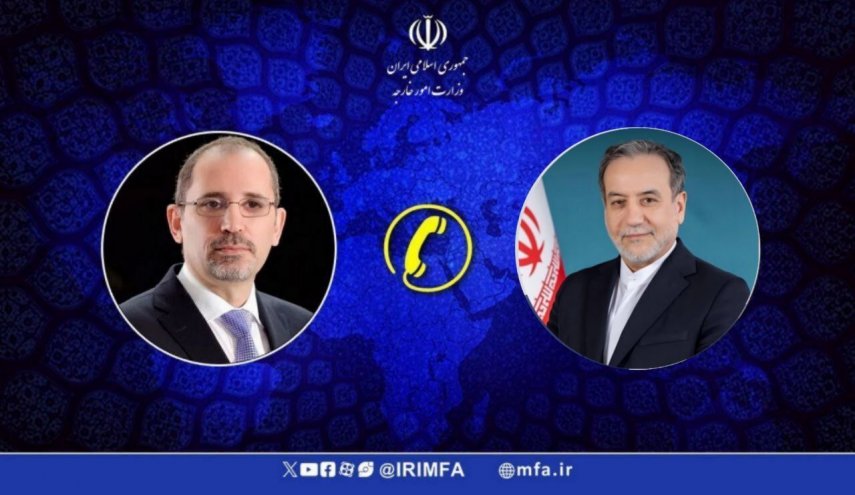 وزير الخارجية الإيراني ونظيره الأردني يناقشان التطورات الإقليمية
