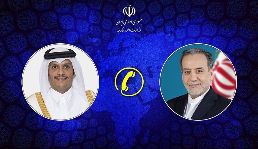 عراقجی ونظيره القطري يتبادلان وجهات النظر حول التطورات الإقليمية