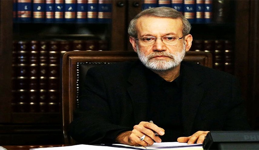 لاريجاني: سنحرق قلب امريكا والصهاينة كما احرقوا قلوبنا بالسيد الخامنئي 