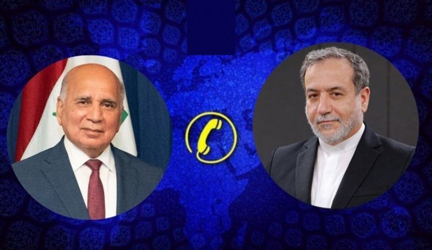 مباحثات هاتفية بين وزيري خارجية إيران والعراق
