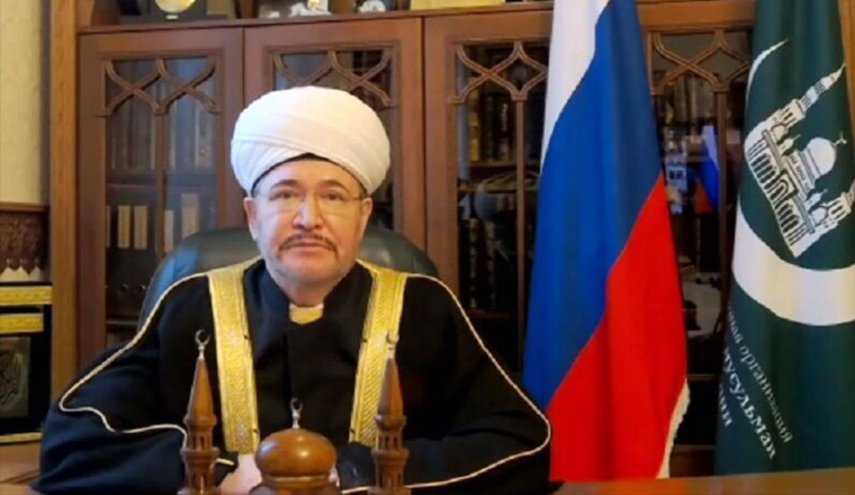 مفتي روسيا يهنئ بانتخاب آية الله السيد مجتبى الخامنئي قائداً للثورة الإسلامیة
