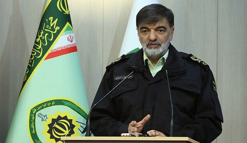 قائد شرطة ايران: تهديم شبكة عملاء باعتقال 85 مرتزقا في ۲۵ محافظة