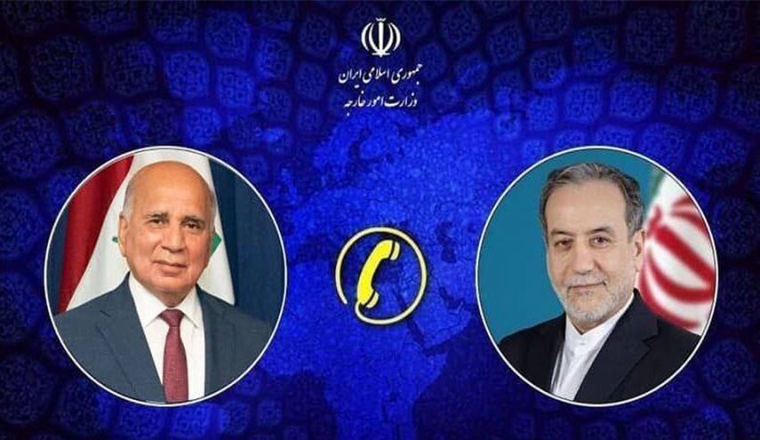 عراقجي يتحادث مع نظيره العراقي حول العلاقات الثنائية والتطورات الاقليمية
