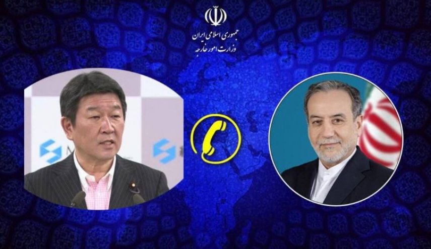 گفت‌وگوی تلفنی وزرای خارجه ایران و ژاپن‌ 