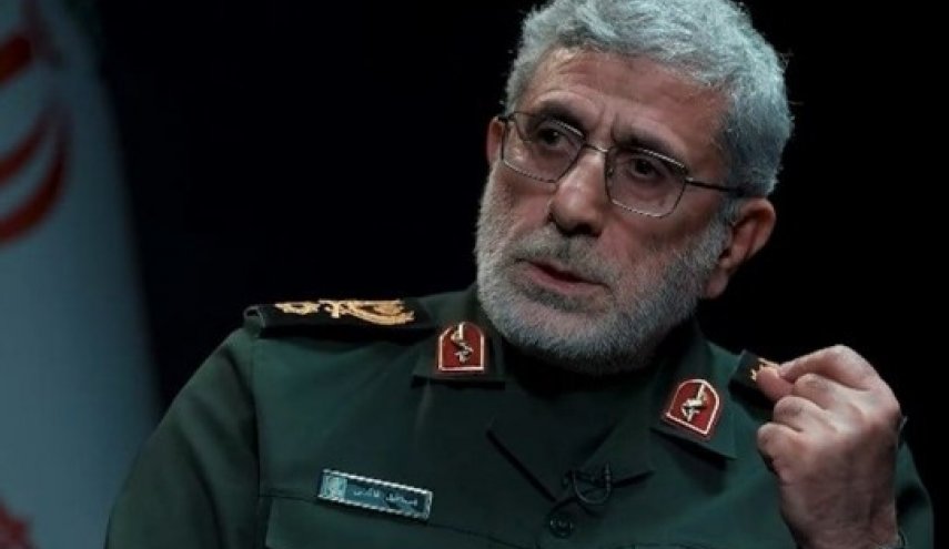 العميد قاآني: العراق أكبر من أن يتدخل الآخرون في شؤونه