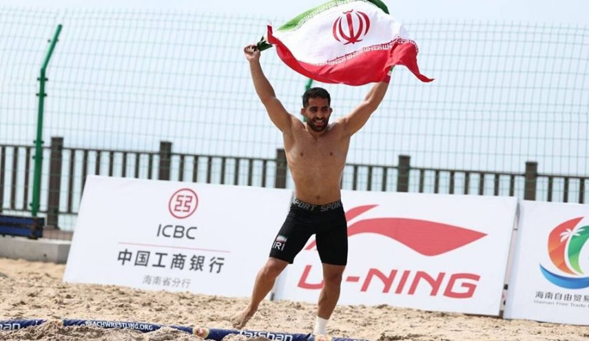 إيران تحصد 4 ذهبيات في المصارعة الشاطئية بدورة الألعاب الآسيوية بالصين