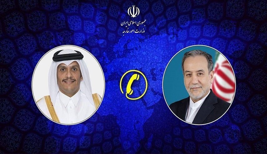 گفت‌وگوی تلفنی وزیرامور خارجه ایران با همتای قطری