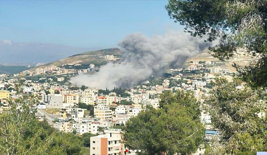 جنوب لبنان والبقاع الغربي يتعرضان لتصعيد جوي ومدفعي واسع للإحتلال 