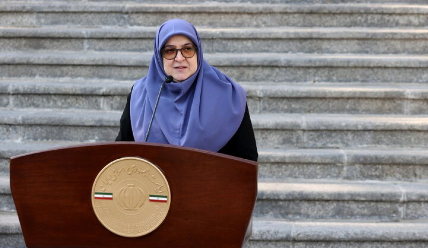متحدثة الحكومة الايرانية: العدو ينشر رغباته كحقائق