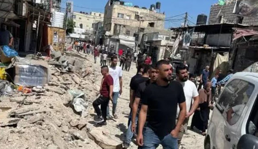 نزوح 21 ألف فلسطيني بعد تدمير 52٪ من مباني مخيّم جنين 