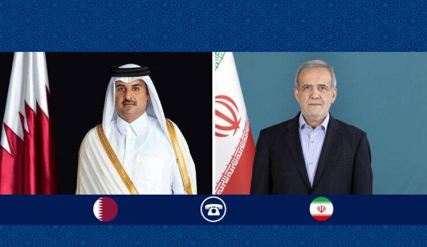 الرئيس بزشيكان يشيد بدور قطر لخفض التوتر في المنطقة