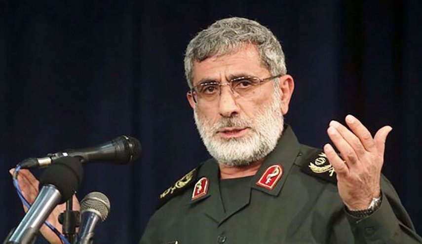 العميد قاآني: غزة هي الأخرى لديها طوفان
