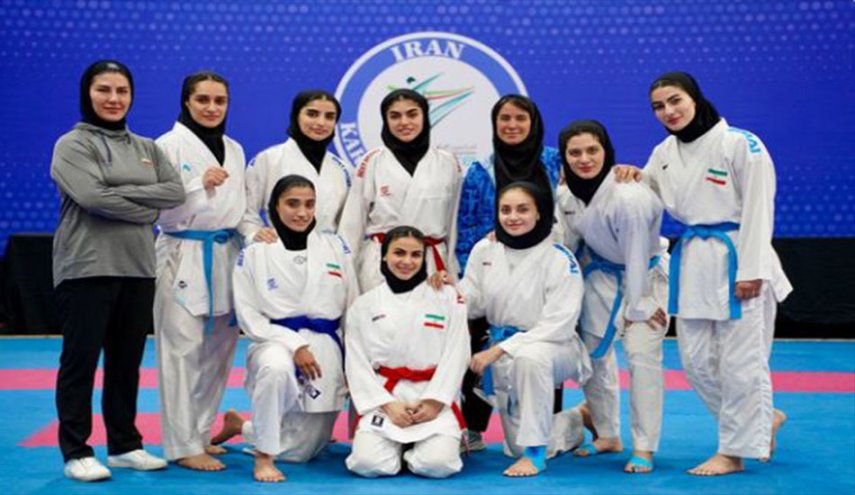انتصار إيراني على اليابان يمنح فتيات الكاراتيه لقب آسيا