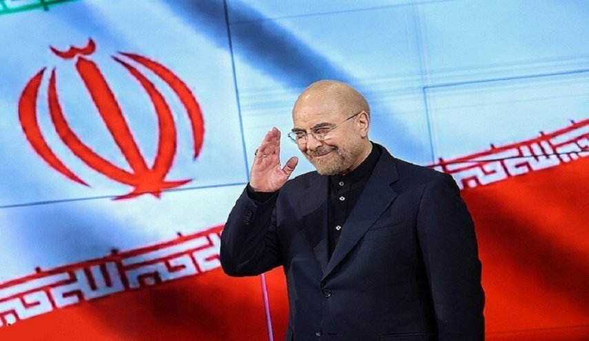 قاليباف يغادر باكو متوجها إلى طهران 