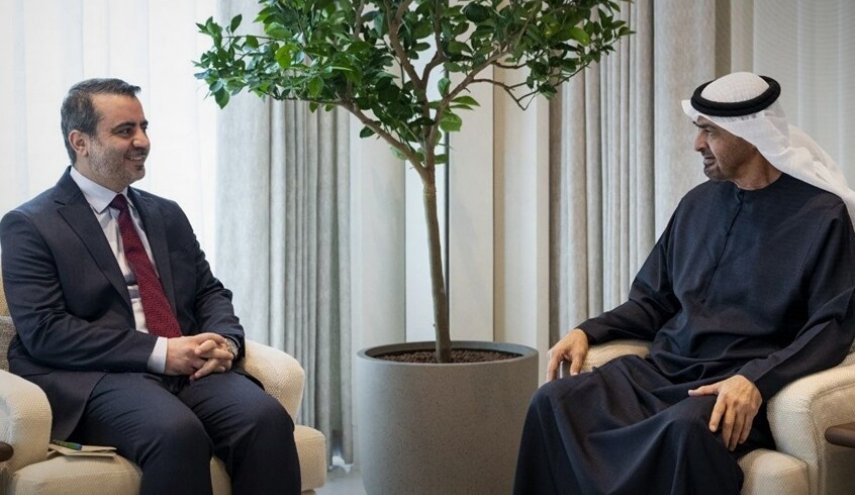 لقاء بين وزير الخارجية السوري ورئيس الإمارات