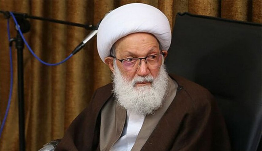 آية الله الشيخ عيسى قاسم  يرثى في بيان الشهيد القائد السيّد علي الخامنئي
