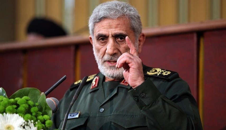 قاآني: تشييع الإمام الشهيد في العراق سيجعل المطالبة بالثأر لدمائه أكثر وضوحاً