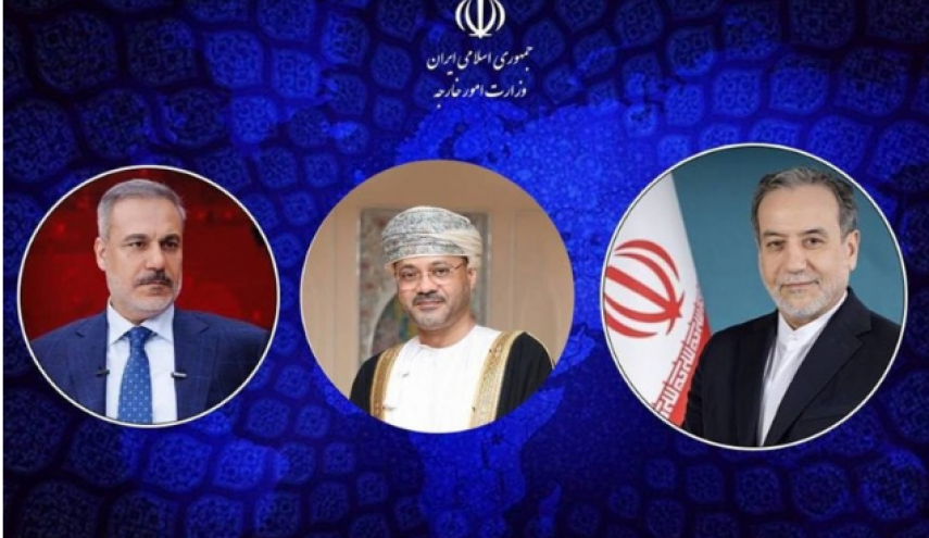 عراقجي يبحث مع نظيريه العُماني والتركي آخر التطورات الإقليمية ومستجدات مضيق هرمز
