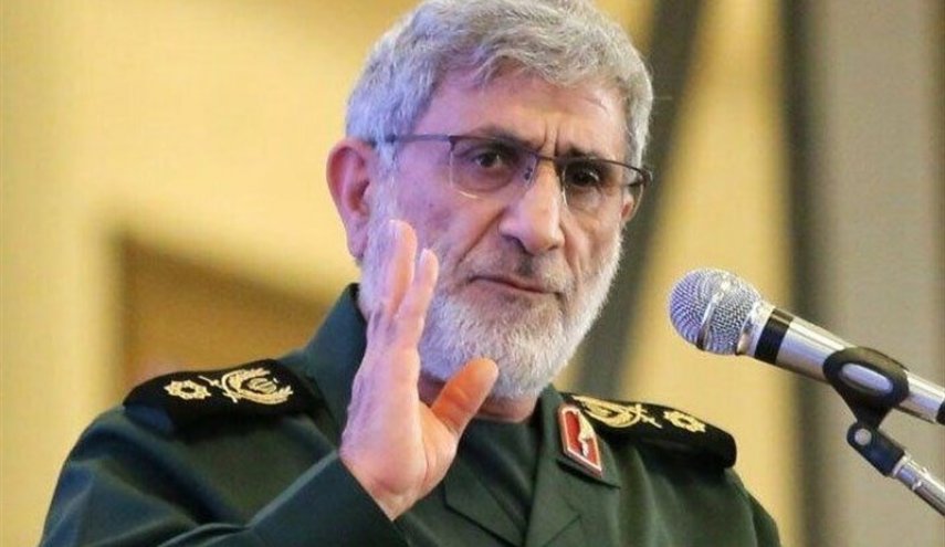 العميد قاآني: سنواصل المسيرة المشرفة للمقاومة