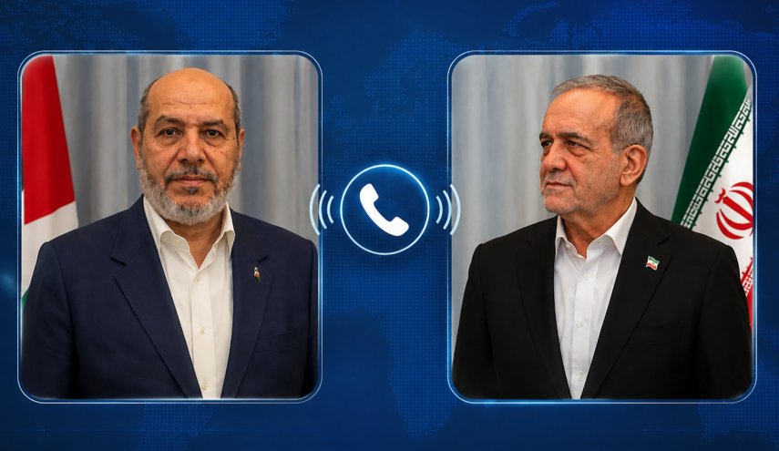 بزشکیان يؤكد استمرار دعم فلسطين والحية يشيد بمواقف طهران
