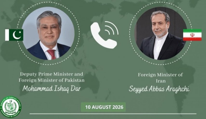 مشاورات هاتفية بين عراقجي ونظيره الباكستاني حول التطورات الاقليمية