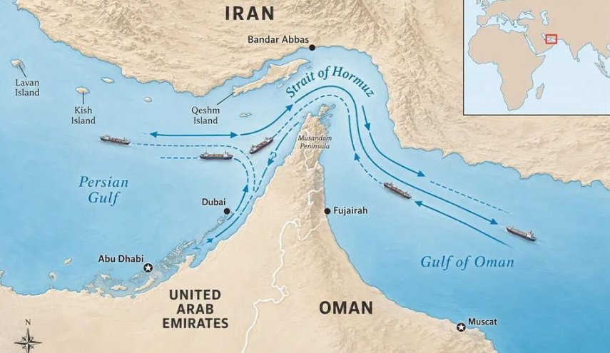 هيئة إدارة الممر المائي بالخليج الفارسي: مضيق هرمز لا يزال مغلقاً