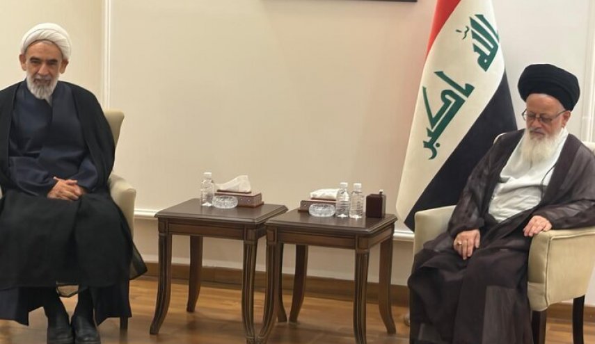 نشست سران شیعیان عراق با معاون دفتر رهبر انقلاب در بغداد