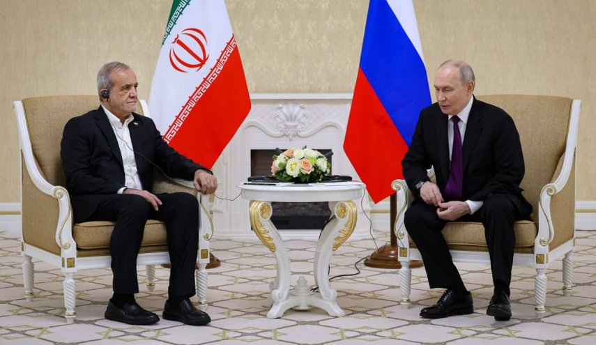 دیدار روسای جمهور روسیه و ایران در ترکمستان؛ پزشکیان: از میز مذاکره کنار نخواهیم کشید