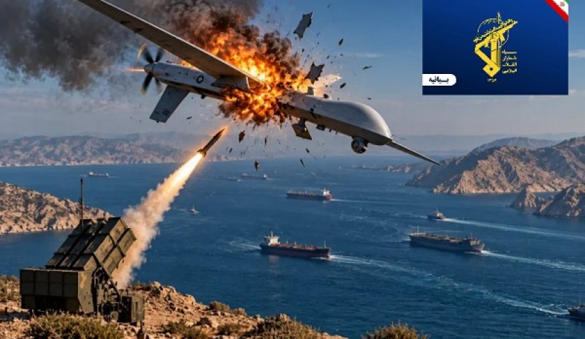  انهدام یک فروند پهپاد پیشرفته MQ۱  