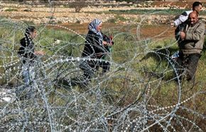 محاصره نظامی یک روستا در فلسطین