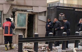 وقوع انفجار در مقابل سفارت آمریکا در آنکارا