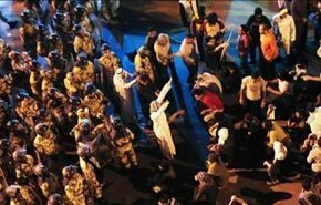 آل سعود تظاهرات عليه فيلم موهن را هم سركوب مي كند