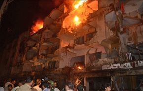 تفجير بكراتشي يوقع 195 قتيلا وجريحا بينهم نساء واطفال