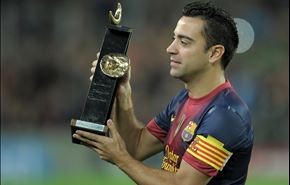 تشافي جاهز لمواجهة ميلان في دوري الابطال