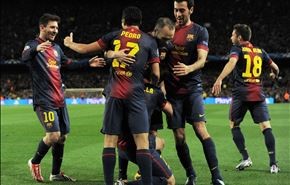 برشلونة وغلطة سراي لربع نهائي دوري الابطال