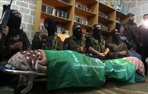 مادر سه شهید فلسطینی در غزه تشییع شد