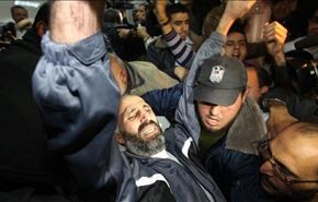 استقبال مردم غزه از آزاده فلسطینی