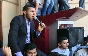احتجاجات ضد الاهمال في جامعة الازهر