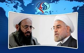 روحاني يستقبل امام جمعة زاهدان مولوي عبد الحميد