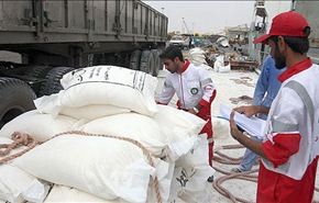 ايران ترسل اول دفعة من مساعداتها الرمضانية لغزة